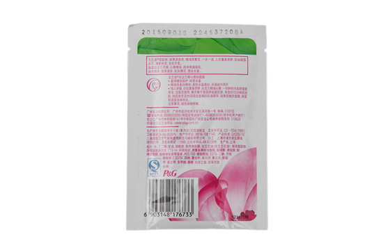 Bolso de empaquetado cosmético del papel de aluminio a prueba de humedad para la máscara facial