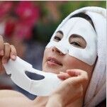 Ordeñe blanquear el producto de belleza facial de la etiqueta privada del balneario de la máscara del colágeno cristalino en casa