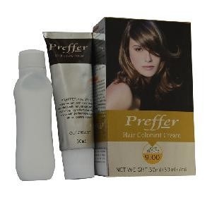 Crema del color del pelo de Preffer