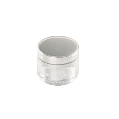 Pintura ULTRAVIOLETA 15ML del gel del arte a todo color de encargo del clavo con colores de plata redondos de la botella 3