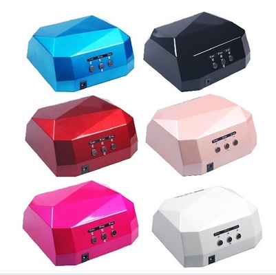 Lámpara para uso profesional 2013 del arte del clavo de Hotsale 18W CCFL UV&amp;amp; El LED clava la lámpara para todo el curado de los clavos del gel
