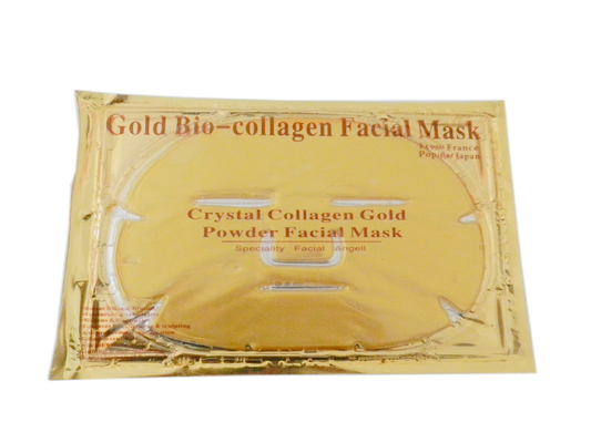 máscara facial con oro Bio-colágeno está formulado con oro puro, bio-ingredientes naturales, hidratantes compuesto