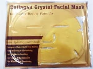 El esculpir facial cristalino de la cara de la máscara del colágeno de los cosméticos de las muchachas