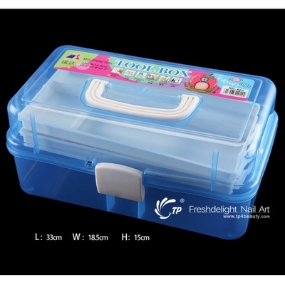 Clave la caja del almacenamiento del clavo de la caja de herramientas del arte grande