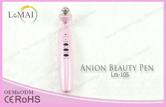 Massager ultrasónico del ojo del dispositivo de la belleza de la pluma de la belleza del anión con Lon que importa la nutrición