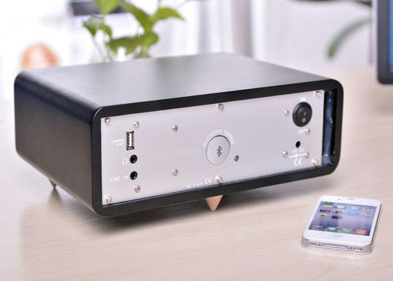 Altavoz portátil de madera de Bluetooth de los graves profundos para el hogar con la función 265 * 88 * 196m m de NFC
