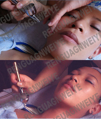 arrugue la máquina facial del oxígeno portátil del retiro para la belleza médica