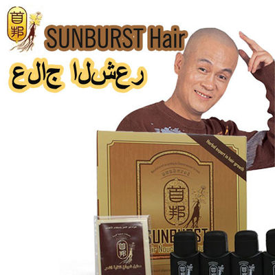 Líquido denso del pelo del resultado del resplandor solar del pelo del crecimiento 6 del shou in1 del pelo adicional real de la explosión