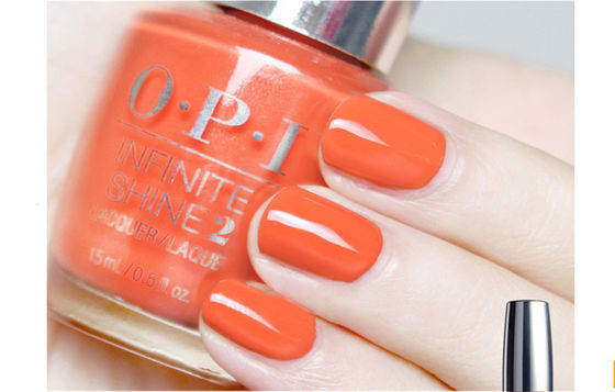 El líquido de las señoras de la marca de OPI modificó colores pasados largos del esmalte de uñas para requisitos particulares 15ml
