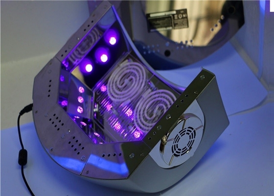 Gel de dos manos que cura la lámpara ULTRAVIOLETA 66 vatios secador del gel del clavo de CCFL + del LED para la manicura