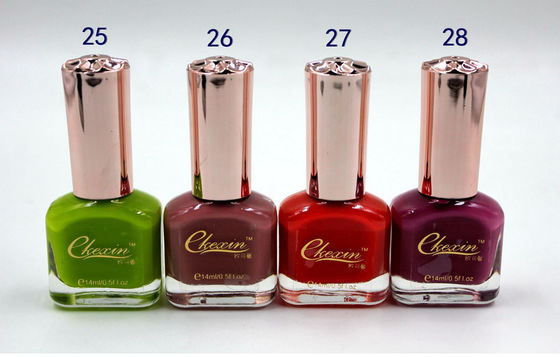 La etiqueta privada modificó el esmalte de uñas para requisitos particulares, esmalte de uñas 14ml del gel de las mujeres