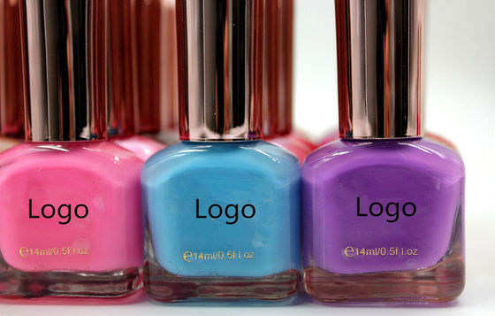 La etiqueta privada modificó el esmalte de uñas para requisitos particulares, esmalte de uñas 14ml del gel de las mujeres