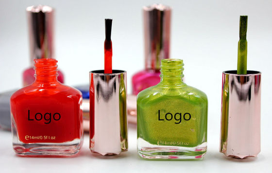 La etiqueta privada modificó el esmalte de uñas para requisitos particulares, esmalte de uñas 14ml del gel de las mujeres