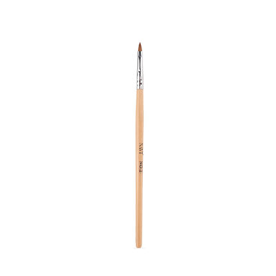 Pintura durable de la manija de la manicura del cepillo de madera del clavo para el clavo de acrílico