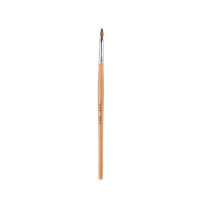 Pintura durable de la manija de la manicura del cepillo de madera del clavo para el clavo de acrílico