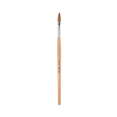 Pintura durable de la manija de la manicura del cepillo de madera del clavo para el clavo de acrílico