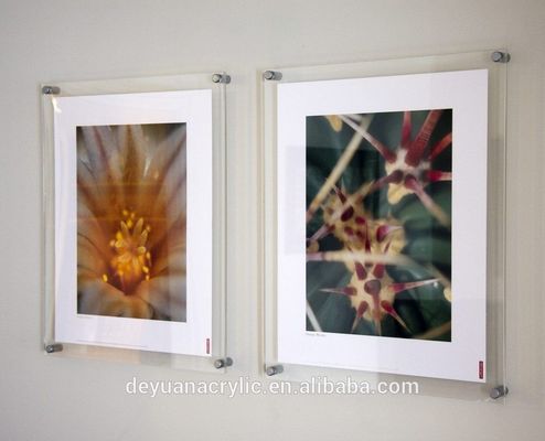 La foto de acrílico de la imagen montada en la pared casera capítulo 8 x 10 con el clavo del hierro