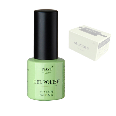 El clavo seco rápido de la pintura 8ML empapa de polaco ULTRAVIOLETA del gel del clavo con 201 colores