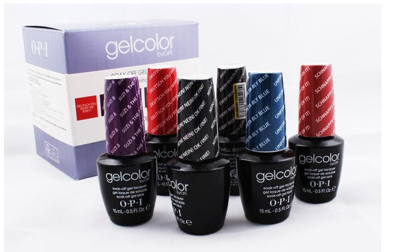 De la muchacha esmalte de uñas modificado para requisitos particulares colorido hermoso pasado 15ML de Gelcolor OPI de largo