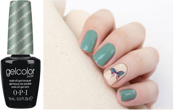 De la muchacha esmalte de uñas modificado para requisitos particulares colorido hermoso pasado 15ML de Gelcolor OPI de largo