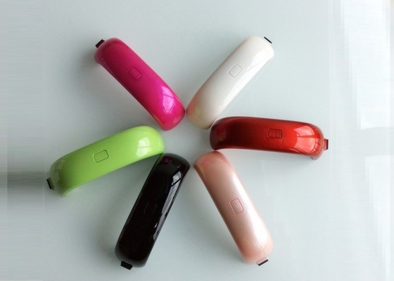curado ULTRAVIOLETA del ventilador del esmalte de uñas del secador del clavo del dedo del pie de la luz de la lámpara del gel del arco iris LED de 9W 110V