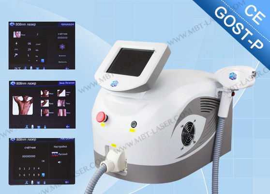 Máquinas libres del retiro del pelo del laser del dolor portátil para el salón de belleza casero