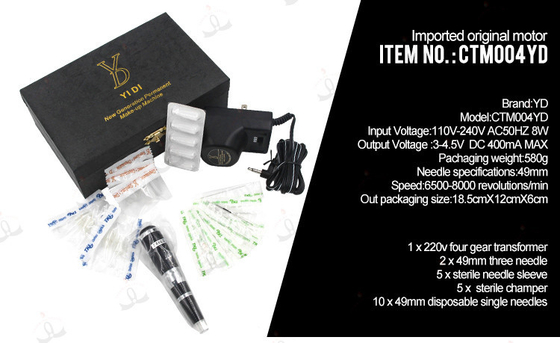 Máquina permanente estable del tatuaje del maquillaje de la yarda con la CA ajustable 110~220V del voltaje