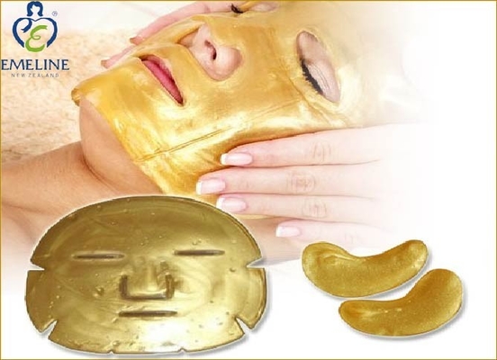 Mascarilla hidratante de hidratación del oro de la arruga anti del colágeno de las mujeres